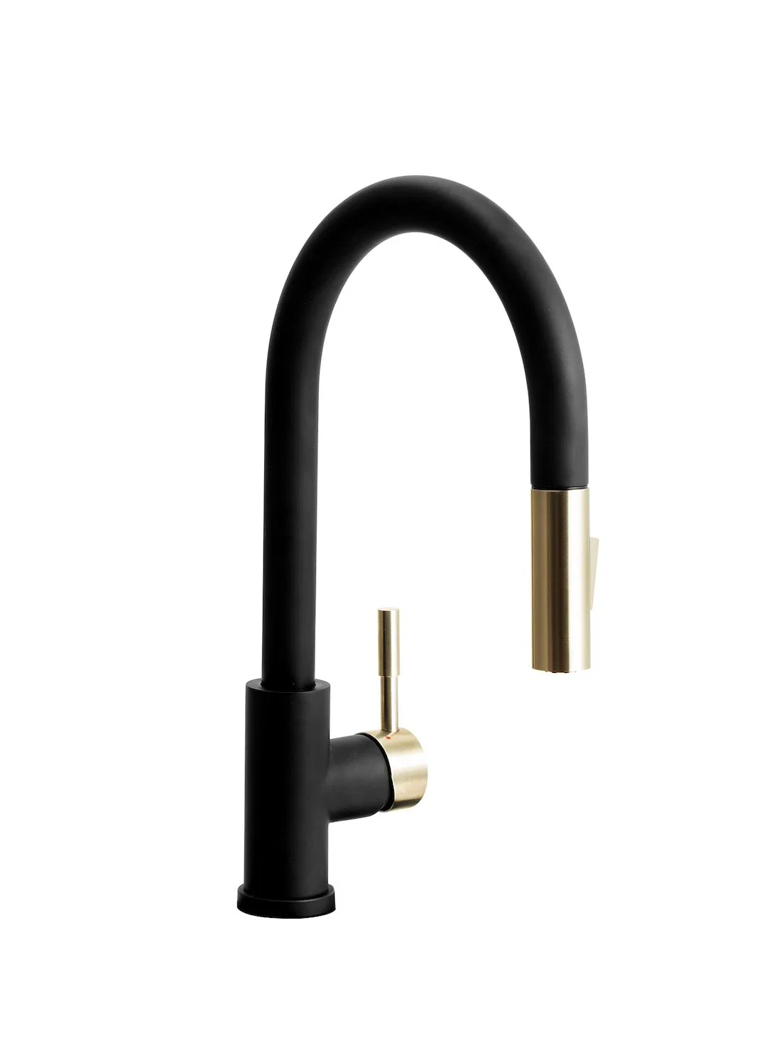DF-MK530SLK-MBSN – DURA FAUCET Faucet, Used For RV Kitchen Streamline Pull-Down Matte Black/ Satin Nickel
